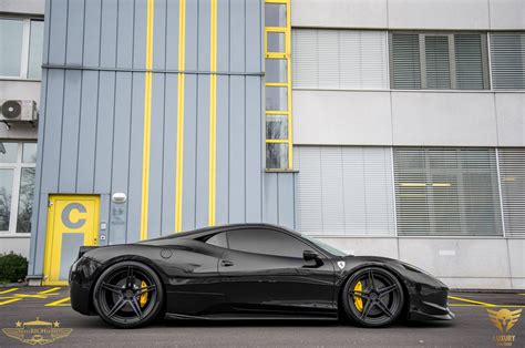 Black on Black Ferrari 458 Italia by Luxury Custom - GTspirit