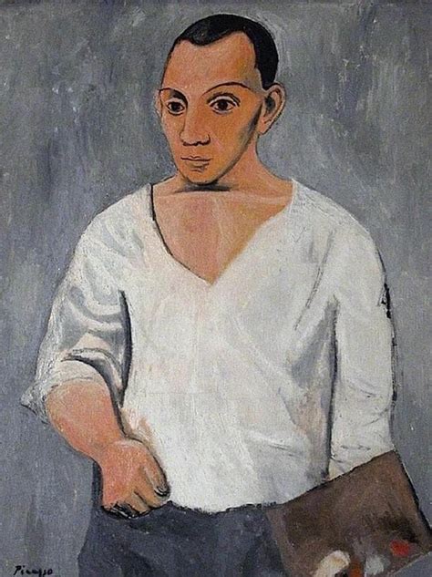 Autorretrato Con Paleta 1906 De Picasso Abc Es