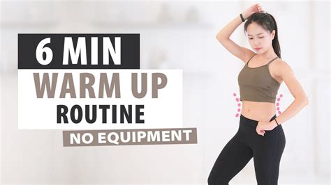 Do This Warm Up Before Your Workouts｜quick Warm Up Routine Ft Crystal Youtube