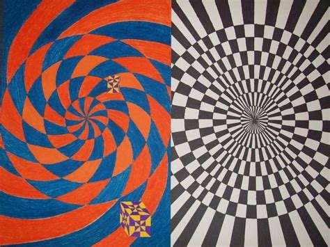 Optical illusions art, Optical illusions, Illusions