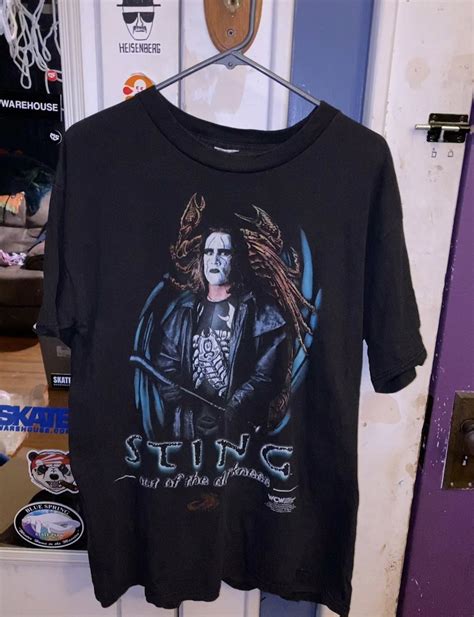 Vintage Sting 1999 WCW WrestleMania shirt - BIDSTITCH