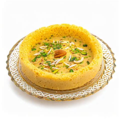 sweet food ghewar sweet food stock illustration illustration  disc