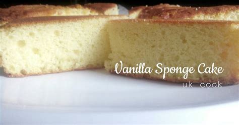 Resep Vanilla Sponge Cake No Pengembang Buatan Oleh UK Cook Cookpad