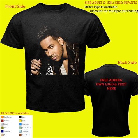 8 Romeo Santos concert album tour T-shirt All size Adult S-5XL Youth Babies