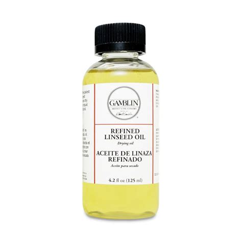 Refined Linseed Oil | Gamblin