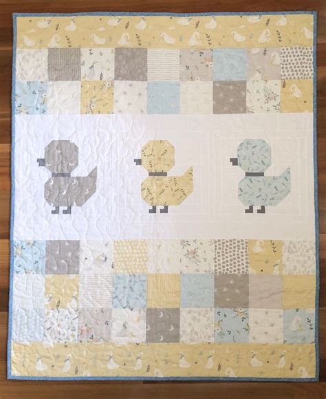 Little Ducklings Quilt Fabric