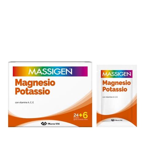 Massigen Magnesio Potassio Bustine Bustine Basefarma