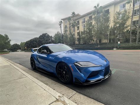 2021 A91 Edition Refraction Blue Supra For Sale 9k Miles Supramkv