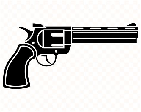 Revolver Svg Revolver Svg Datei Gun Svg Pistole Svg Waffe Svg Etsy