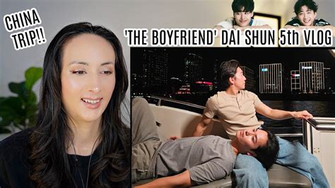 The Boyfriend DAISHUN 5th Vlog REACTION FanMeet In China Vlog