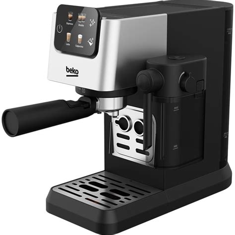 Espressor Manual BEKO CaffeExperto CEP5304X 1 1l 1600W 15 Bar Negru