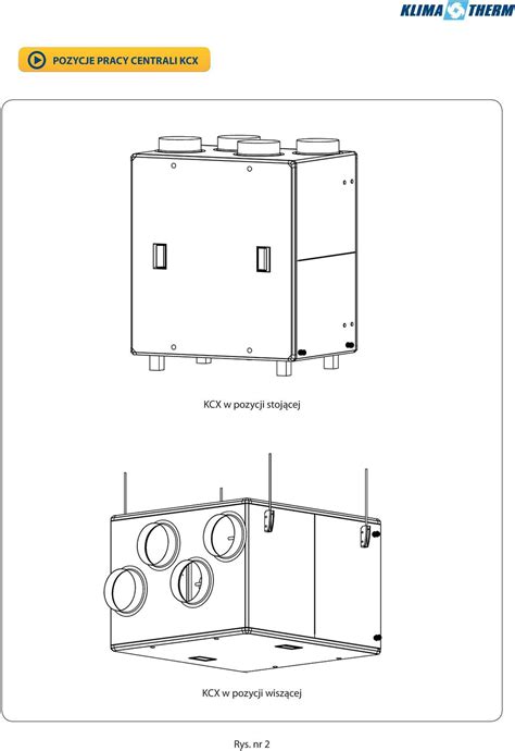 Kcx Kompaktowa Centrala Rekuperacyjna Urz Dzenie Przeznaczone Do