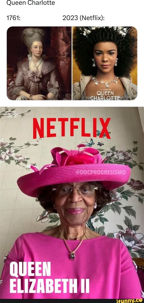 Queen Charlotte 1761 2023 Netflix Queen Elizabeth Il Ifunny