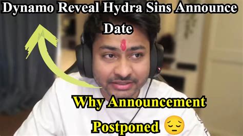 Dynamo Reply Reveal Hydra Sins Announcement Date And Why Postponed