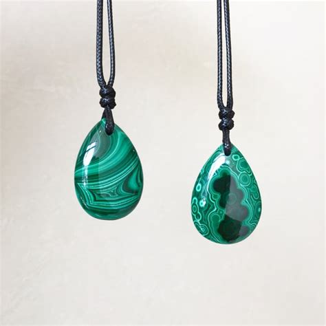 Malachite Jewelry - Etsy