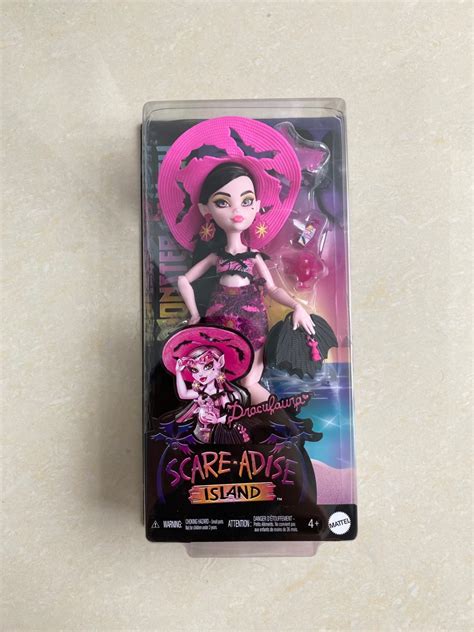 Monster High Scare Adise Island Draculaura Doll Hobbies Toys Toys