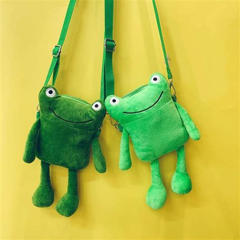 Frog Crossbody Bag Funny Frog Purse Cute Frog Ita Bag For Etsy