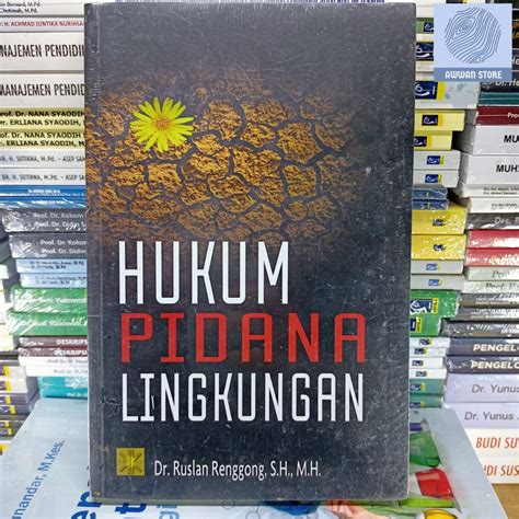 Jual Hukum Pidana Lingkungan Edisi Pertama Ruslan Renggong Shopee