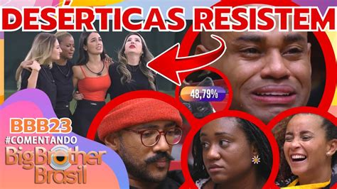 BBB 23 BLACK É ELIMINADO E FICA CHOCADO FALSIDADE DOMITILA VIRA