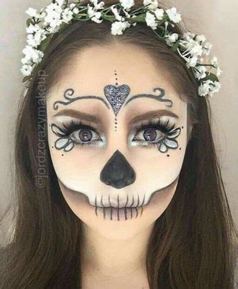 20 Creepy Skull & Skeleton Halloween Makeup Ideas, Trends & Looks 2019 ...