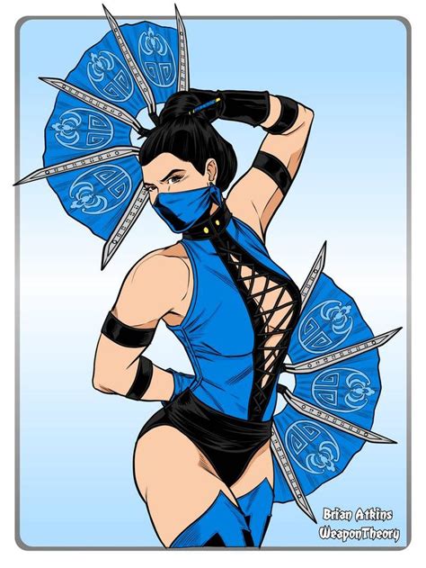 Kitana By Brian Atkins Colored By Weapontheory On Deviantart Mortal