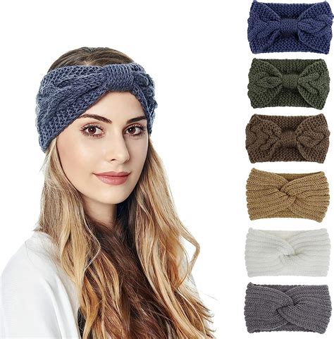 Stirnband Damen Winter St Ck Haarreifen Strick Stirnb Nder Stile