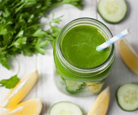 Jus Detox Vert Au Thermomix Pour Purifier Votre Corps