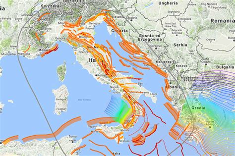 Faglie Dell Italia Centrale E I Terremoti Del E Del