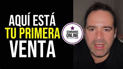 CÓMO HACER MI PRIMERA VENTA en HOTMART 2023 y Seminarios Online YouTube