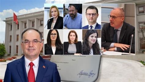 Presidenti Begaj Dekreton Ndryshimet E Kabinetit Qeveritar Firmos