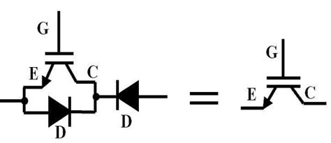 A Switch With Anti Parallel Diode And Series Connected Diode And B