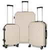 HIKOLAYAE Big Cottonwood Nested Hardside Luggage Set In Desert Khaki 3