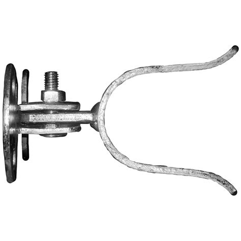 Wall Mount (Flat Back) Fork Gate Latch - Use for 1-7/8" (2") Gate ...