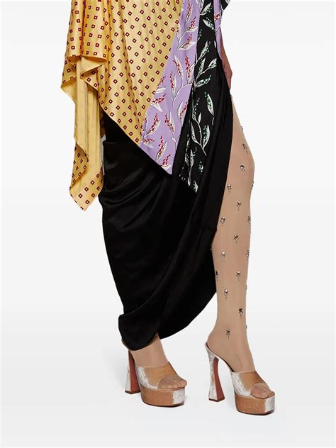 Amina Muaddi Dalida Mules Mm In Nude ModeSens