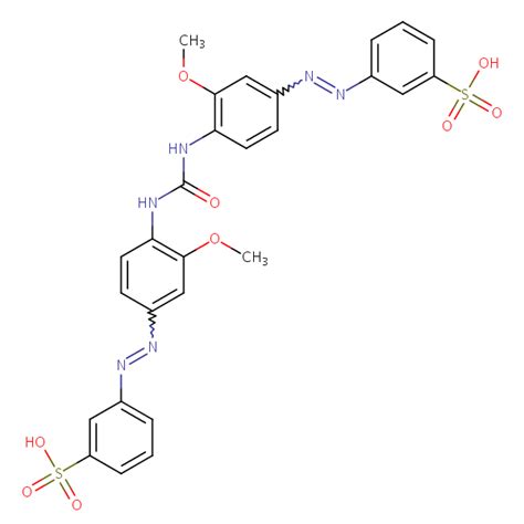 Benzenesulfonic Acid 3 3 Carbonylbis Imino 3 Methoxy 4 1 Phenylene