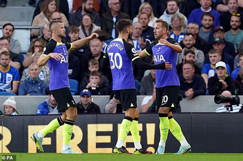 Brighton 0 1 Tottenham Harry Kanes Goal Gives Antonio Contes Side