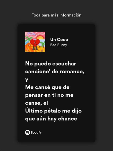 Spotify Letra Frases De Canciones Bonitas Letras De Canciones