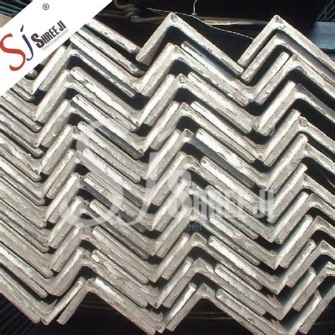 Non Poilshed Shree Ji Mild Steel Angle Bar For Construction