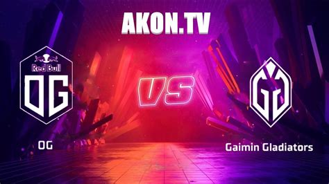 ДОТА2 RU Gaimin Gladiators vs OG bo3 DreamLeague S22 Group Stage 2