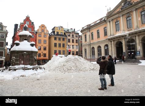 Stockholm Sweden Scandinavia Scandinavian north winter city Europe ...