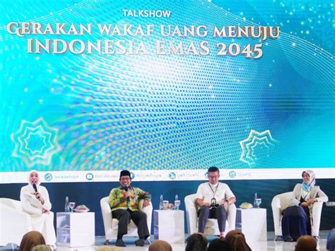 Kemenag Luncurkan Gerakan Wakaf Uang Menuju Indonesia Emas