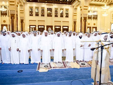 Sheikh Mohammed Uae Royals Perform Eid Prayer Arabian Business