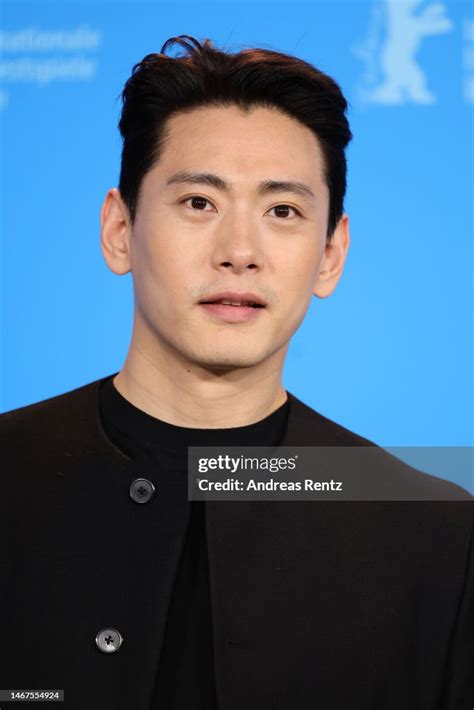 Teo Yoo poses at the "Past Lives" photocall during the 73rd Berlinale ...