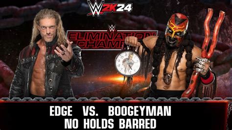 Full Match Edge Vs Boogeyman No Hold Barred Match Elimination