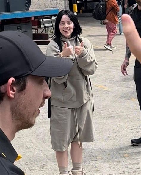 Billie Meeting Fans At The AO Arena In Manchester UK Billie