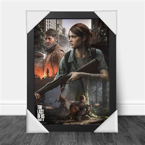 Quadro Decorativo A4 Jogo The Last Of Us Elo7