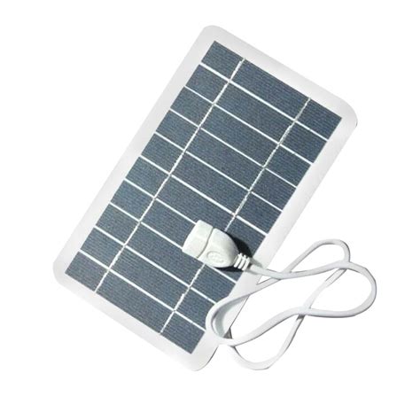 Mini Painel Solar Carregador De Painel Solar Usb V Monocristalino