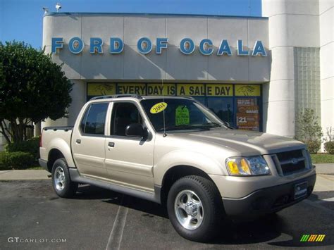 2004 Pueblo Gold Metallic Ford Explorer Sport Trac Xls 1261641 Photo