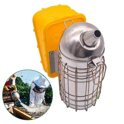 New Beekeeping Smoker Stainless Steel Bee Smoker Transmitter Kit Hive