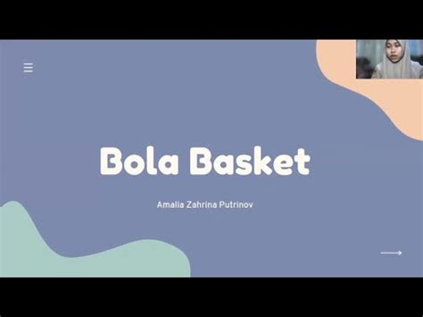 Sejarah Bola Basket PJOK XII IPS 2 SMA Harapan Mandiri Amalia Zahrina